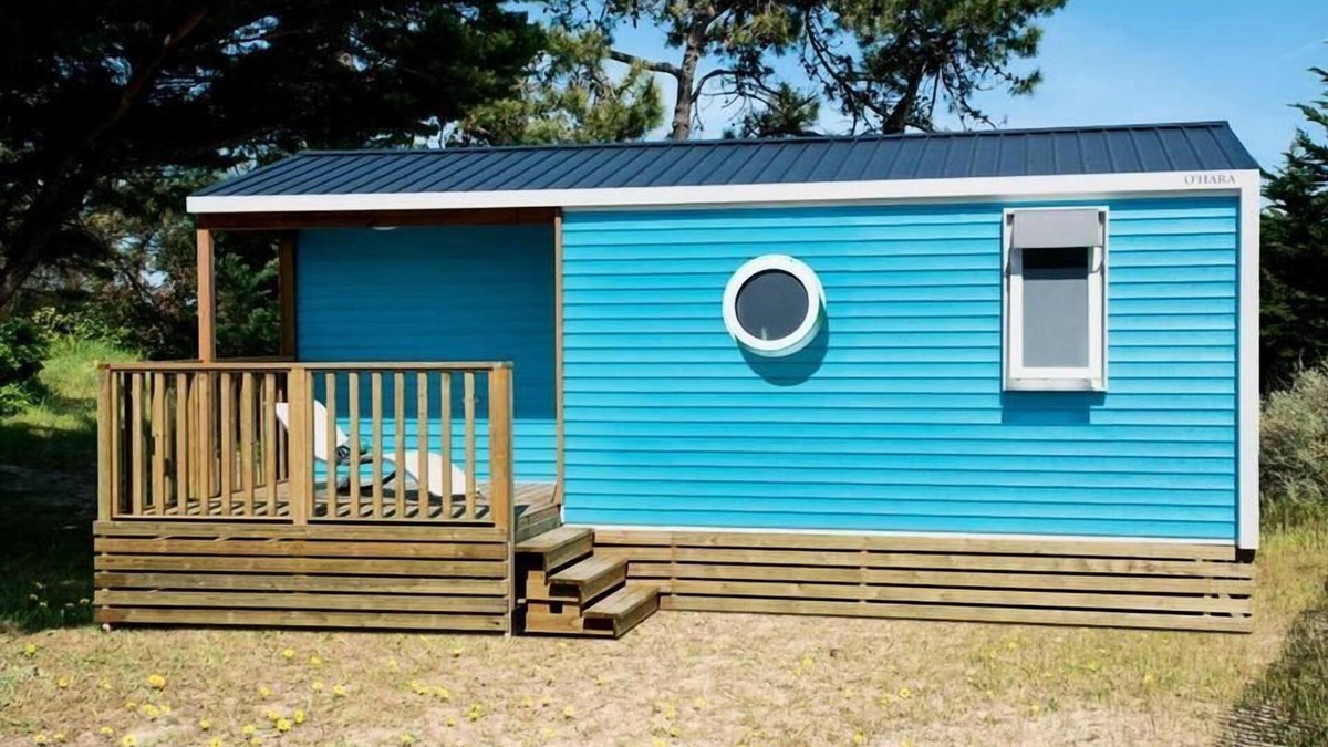 Saint-Aubin-sur-Scie House | Camping Flower Vitamin' **** - Mobile Home Ohara 3 Rooms 4 People