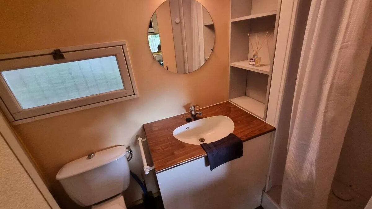 Saint-Jean-de-Valeriscle Ski Chalet | Camping L'Orée des Cévennes * - Chalet 5 people