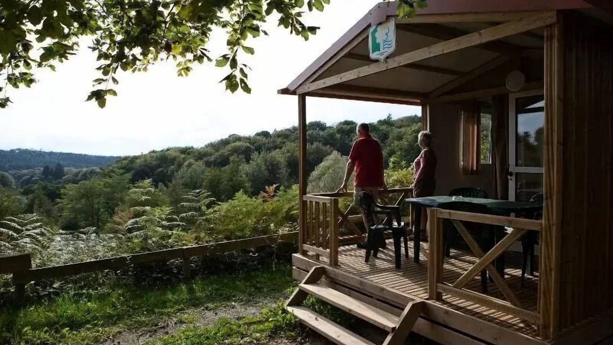 Saint-Leger-de-Fougeret Ski Chalet | Camping LA FOUGERAIE * - Chalet Nemo 4 4 people