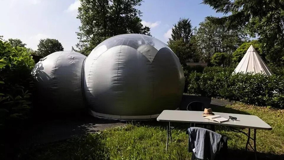 Bagneaux-sur-Loing Cabin | Camping La Rivière Dorée* - Bubble Flower of the day 1 piece 2 people