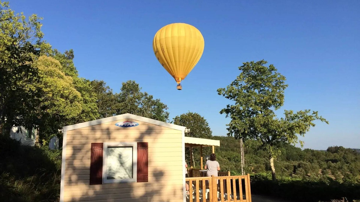 Saint-Laurent-la-Vallee House | Camping Le Daguet * - PANORAMA 2 CH TERRACE 4 people