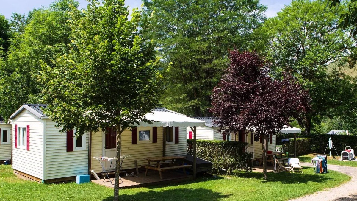 Meyrueis House | Camping le Jardin des Cévennes* - Mobile home Fiji 3 rooms 4 people