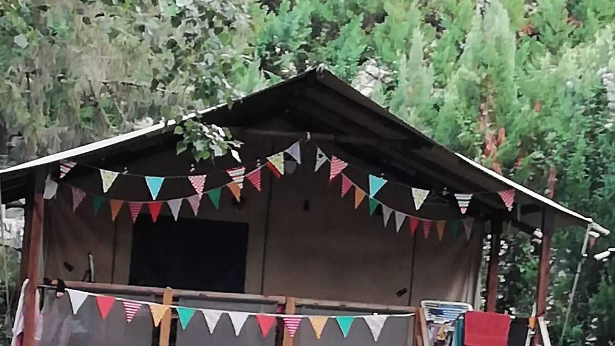 Boyne House | Camping le Pont * - Lodge tent BALI 5 people