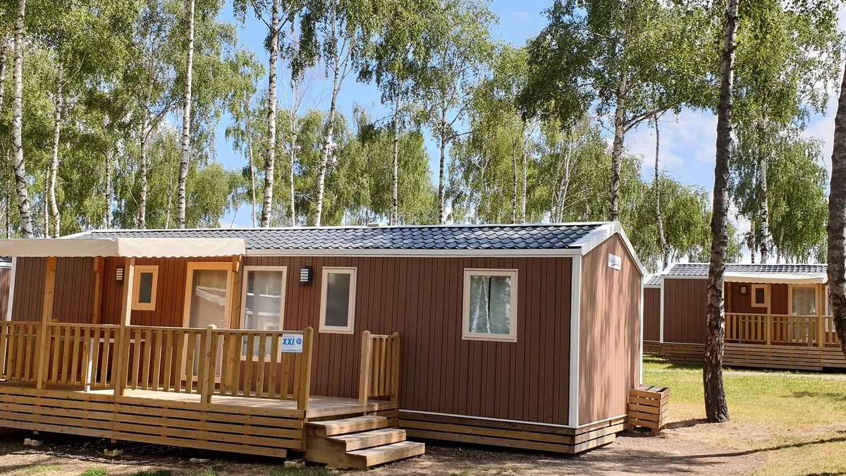 Chatel-Guyon House | Camping Le Ranch des Volcans * - Mobile Home 5 Rooms 10 People