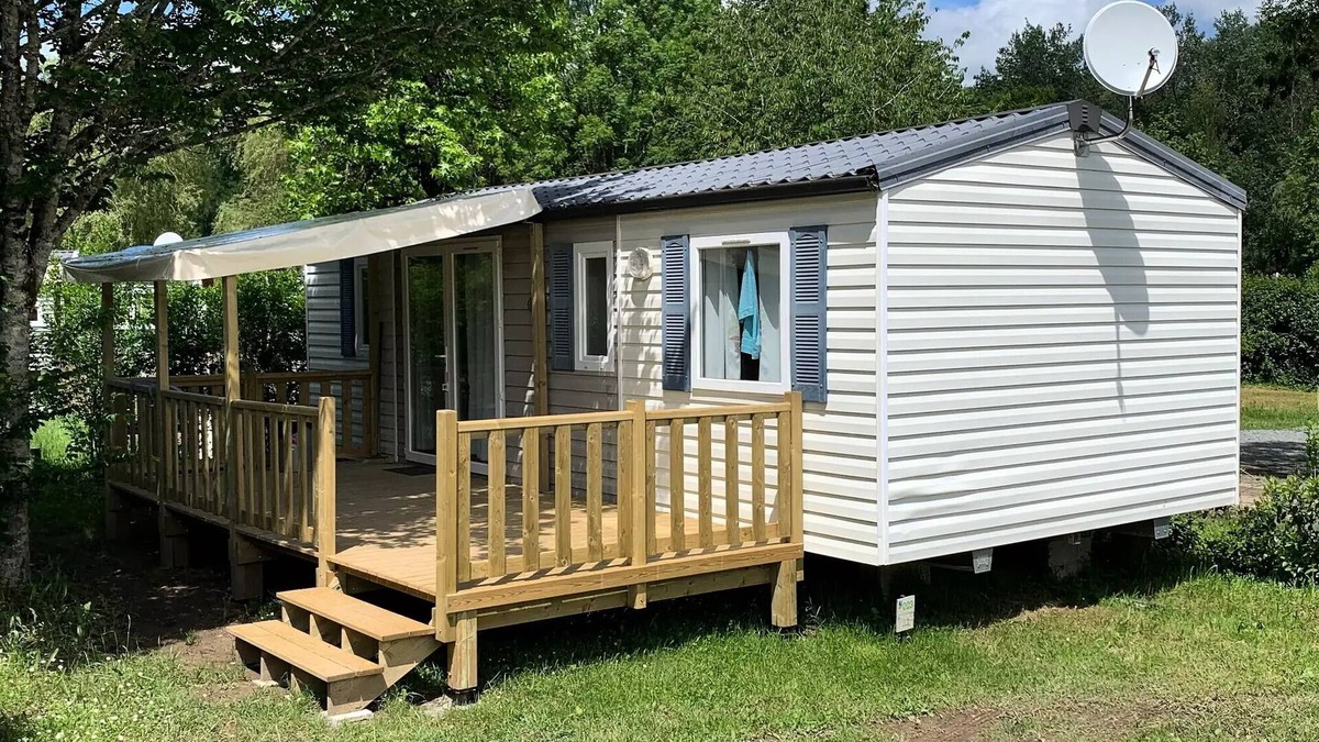 Thiviers House | Camping Le Repaire * - MBH 023 - 3 bedrooms 6 people