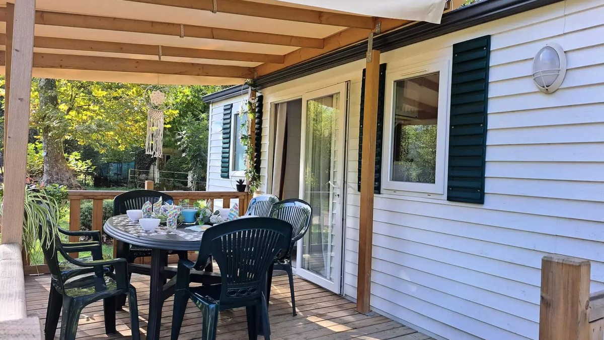 Saint-Cere House | Camping Le Soulhol * - Mobil home 3 bedrooms 6 people
