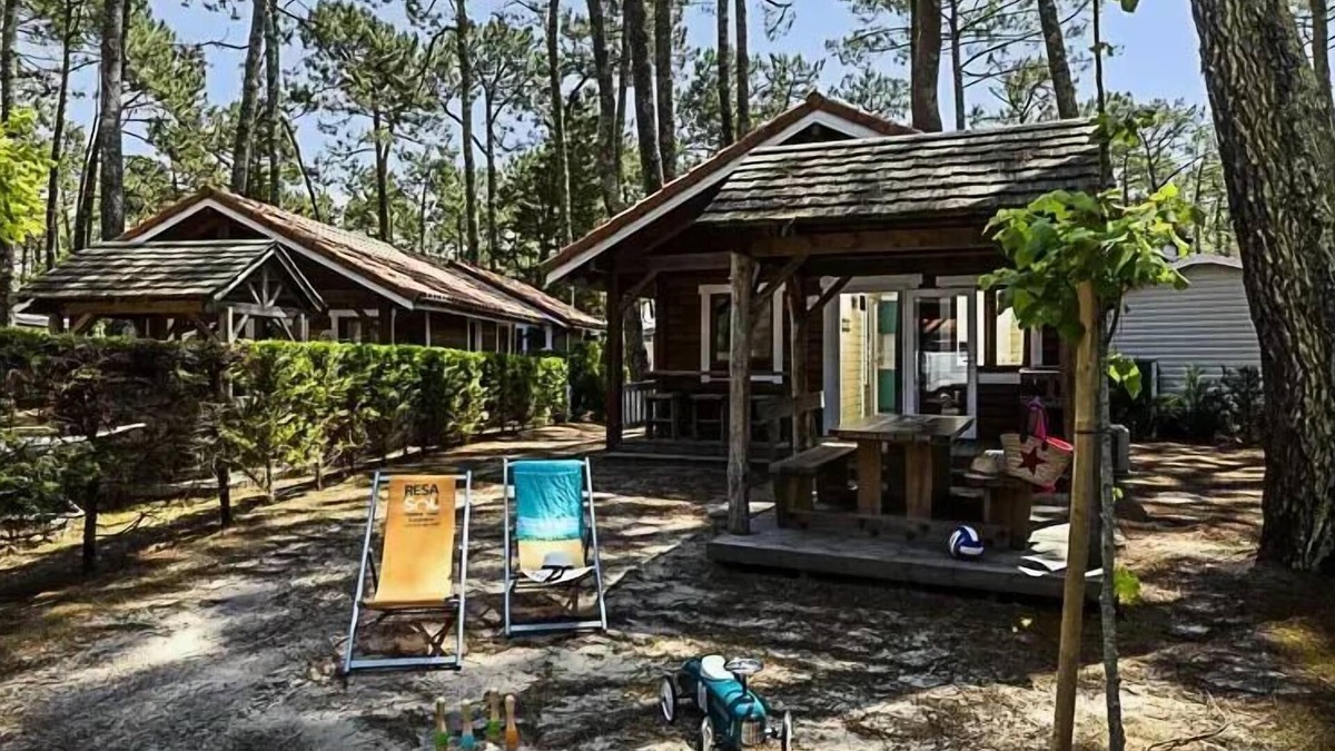 Messanges Ski Chalet | Camping Le Vieux Port* - 2 bedroom chalet 4/5 people