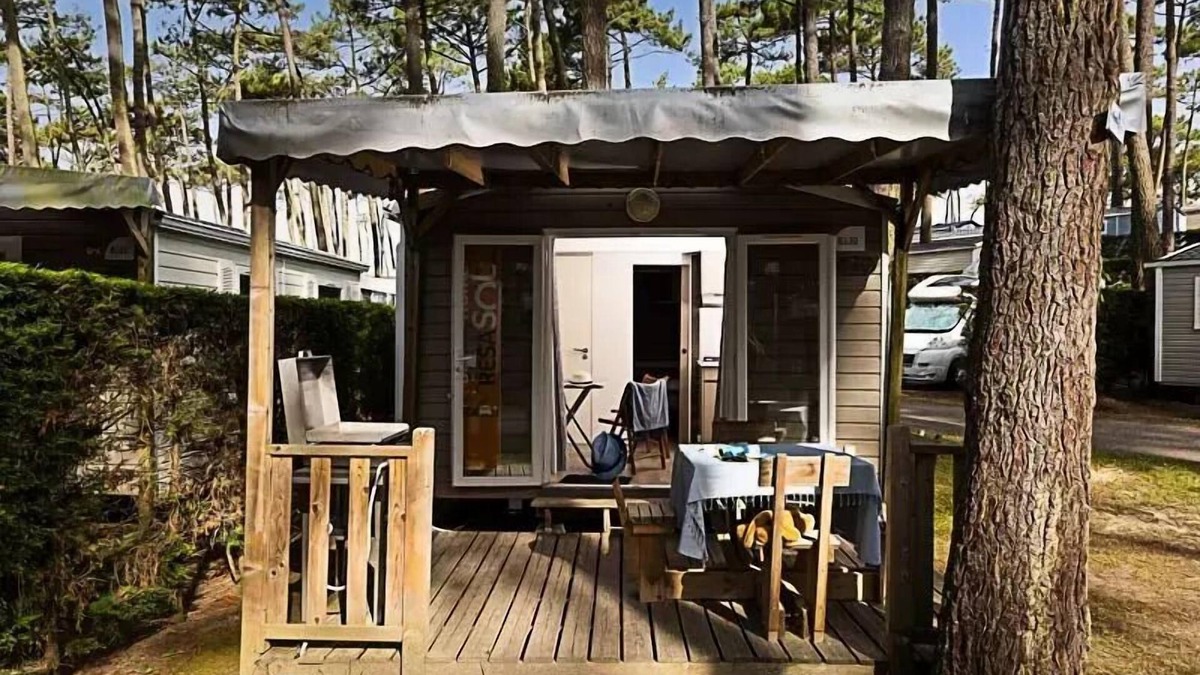 Messanges House | Camping Le Vieux Port* - Mobile Home Resasol 1 bedroom 2/4 People