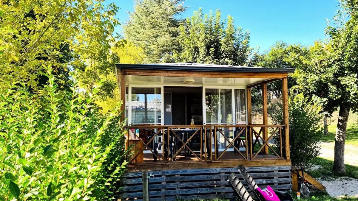 Severac-d'Aveyron House | Camping les Calquieres* - Mobile home Loggia 3 rooms 4 people