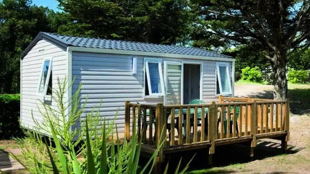 Pont-de-Poitte House | Camping Les Pêcheurs* - Mobile Home Venus 3 Rooms 4 People