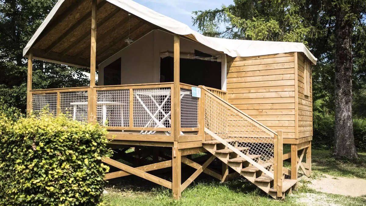 Pont-de-Poitte House | Camping Les Pêcheurs* - Stilts Hut 3 Rooms 5 People