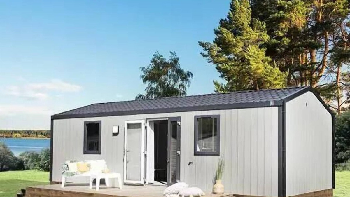 Pont-de-Poitte House | Camping Les Pêcheurs* - Premium Cottage 3 Rooms 4 People