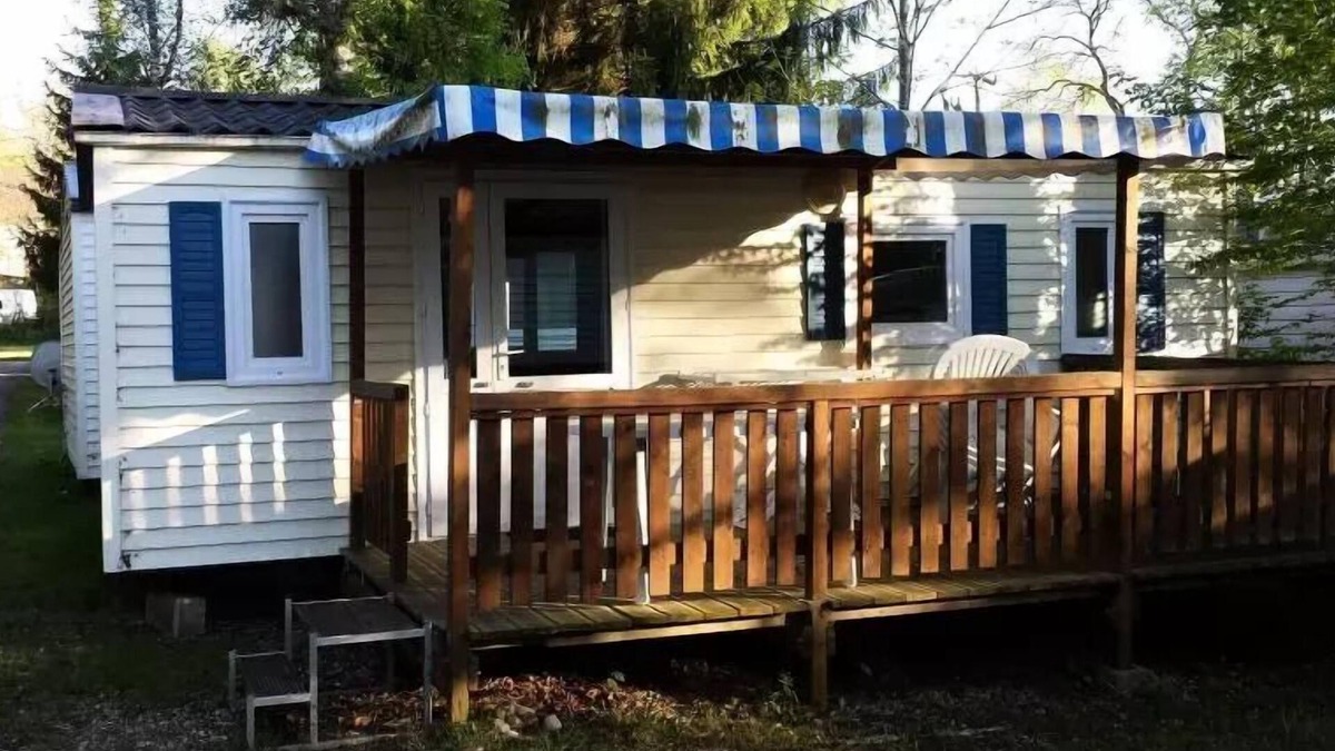 Pont-de-Poitte House | Camping Les Pêcheurs* - Eco Cottage 28m² 5 people