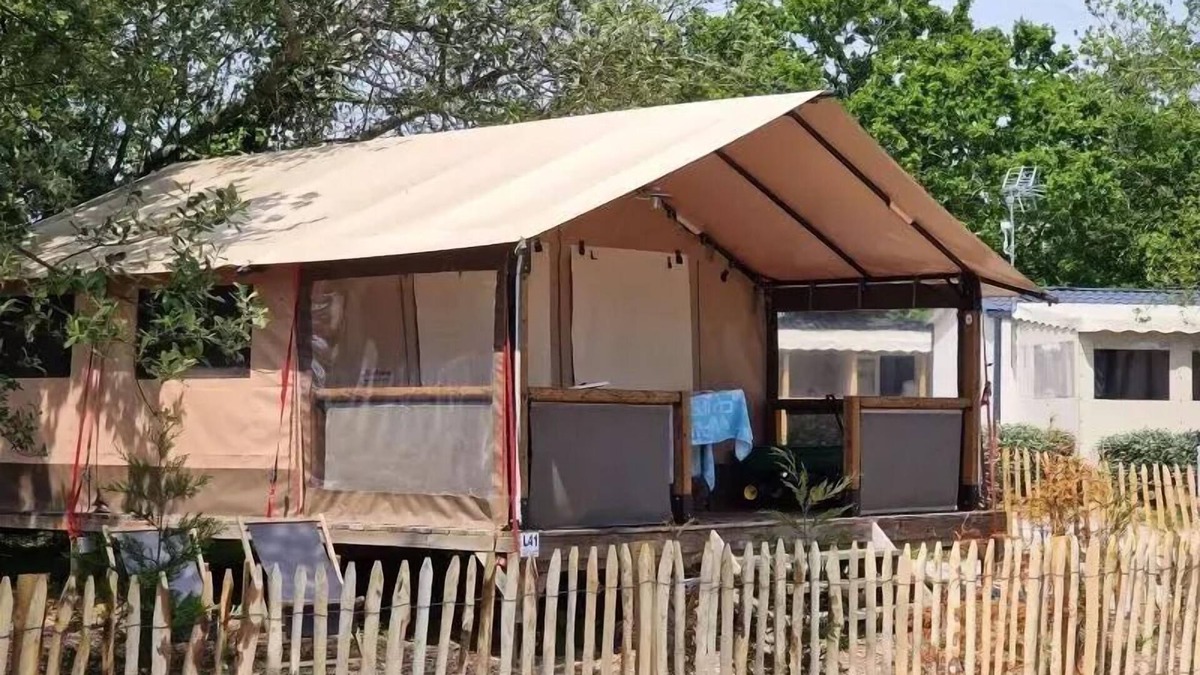 Sallertaine House | Camping Les P'tites Maisons dans la Prairie* - 3-room lodge for 5 people without sanitary facilities