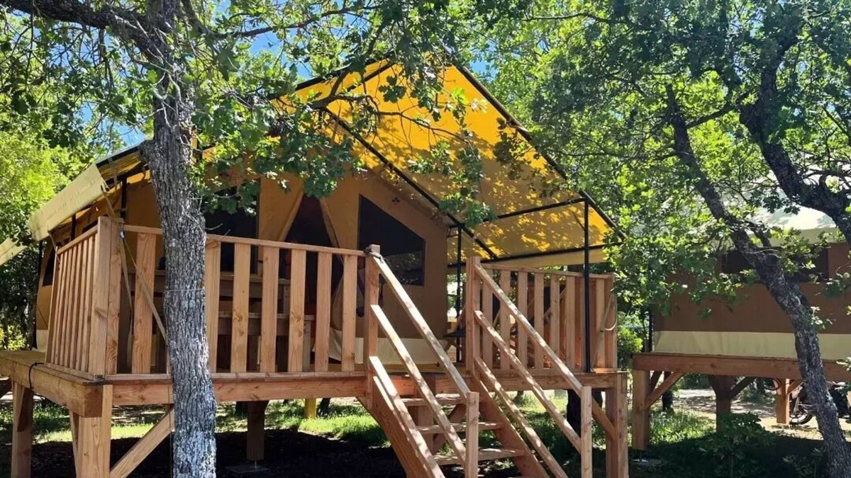 Apt House | Camping maeva Escapades Le Domaine des Chênes Blancs * - Canvas Bungalow 3 Rooms 5 People Without Sanitary