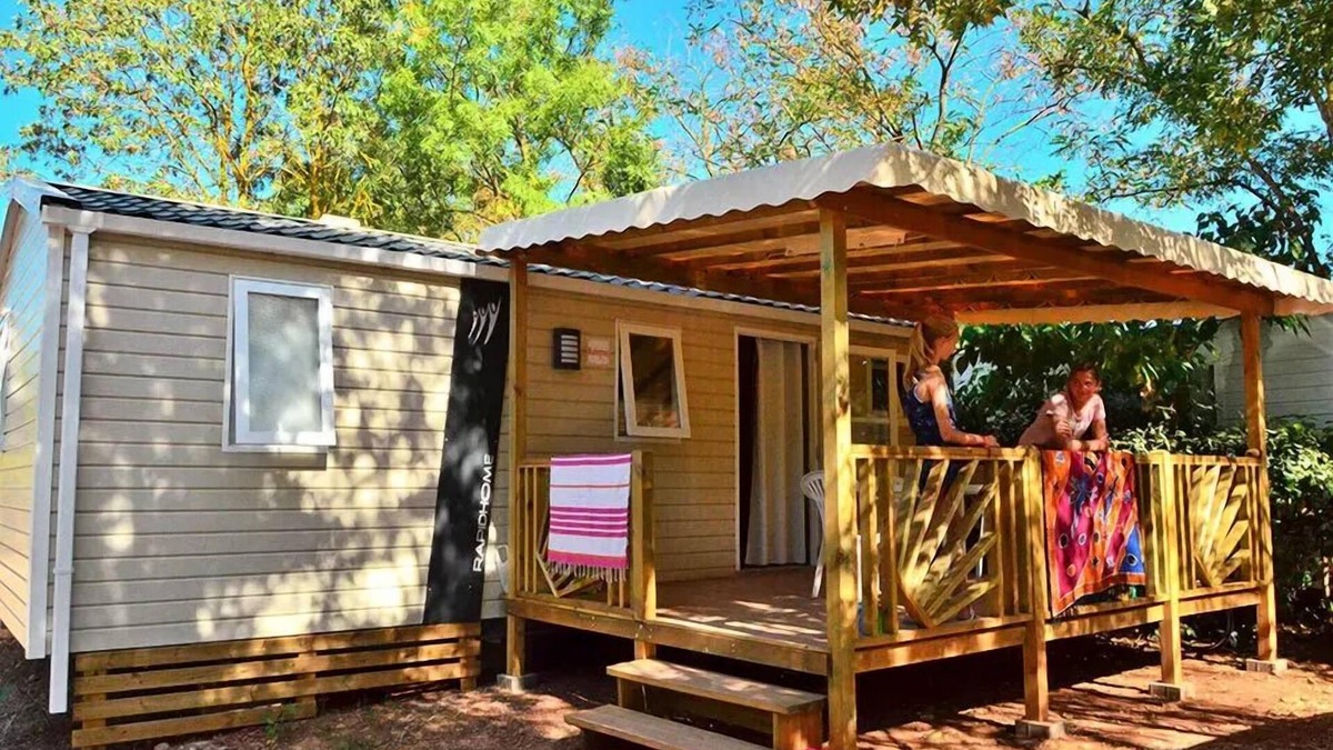 Canet House | Camping maeva Club Les Rivières * - Mobil Home Confort Plus 3 Rooms 4 People Air Conditioning + TV