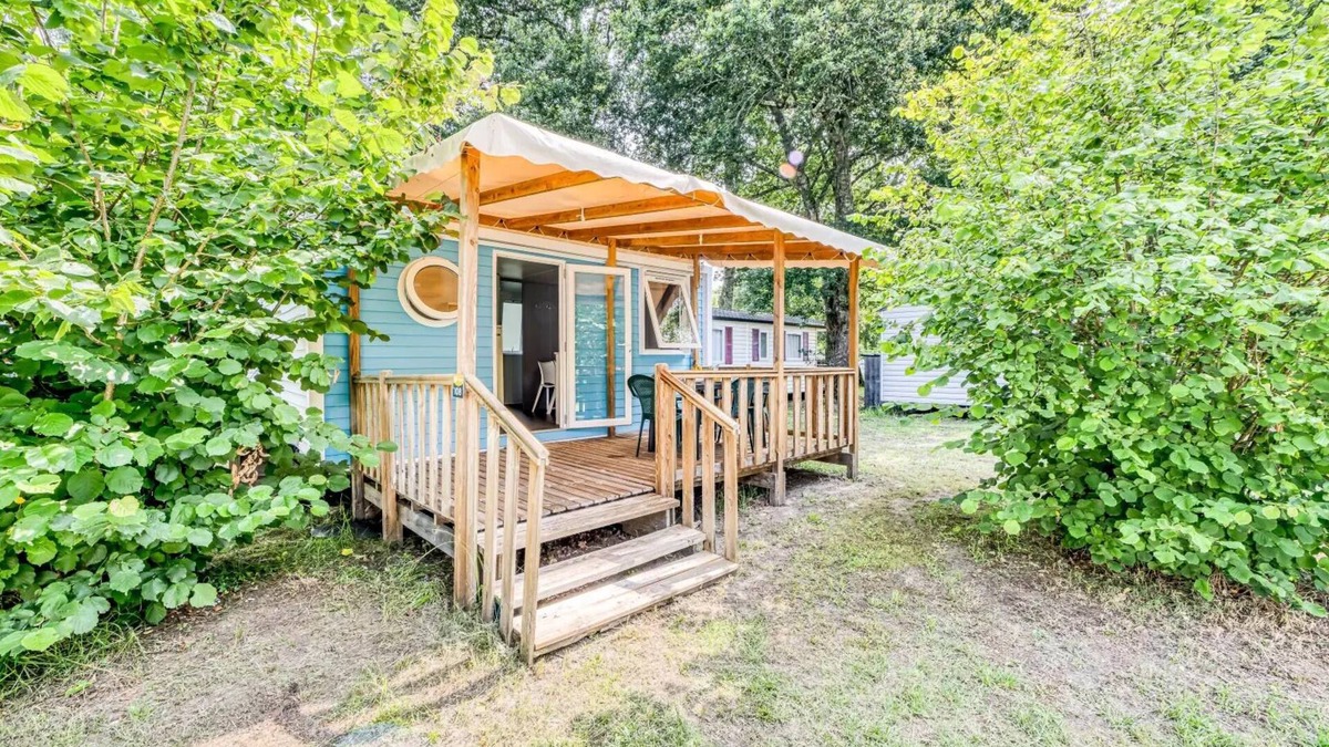 Saint-Paul-en-Born House | Camping maeva Escapades La Clairière * - Comfort Mobile Home 2 Rooms 2 People + TV