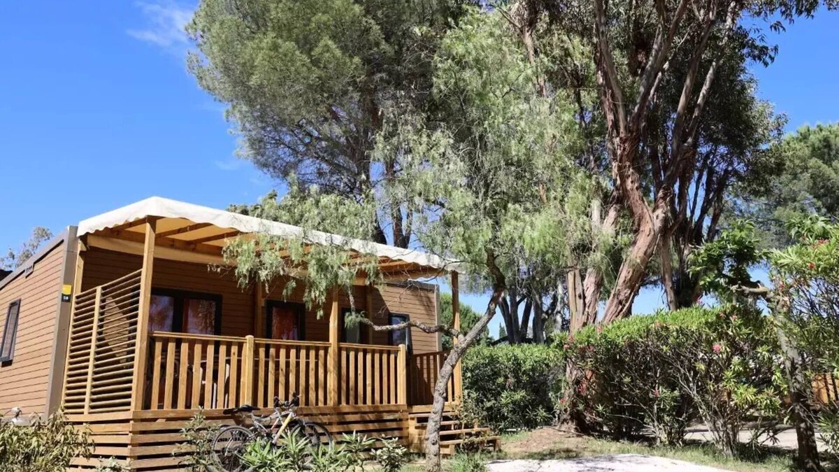 La Crau House | Camping maeva Escapades Le Hameau des Pins - Mobil-Home Riviera 4 Rooms 6 People Air Conditioned