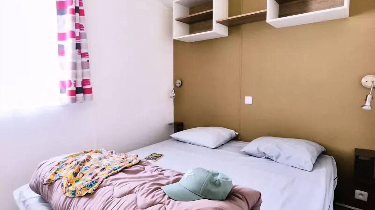 Lussas House | Camping maeva Escapades Ludo Parc * - Mobile home Premium Large 4 Rooms 6 People Air Conditioned