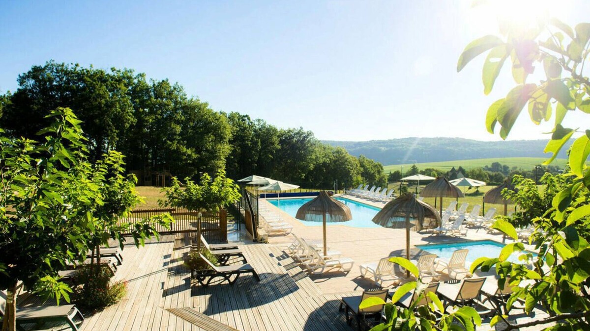 Veyrines-de-Domme Ski Chalet | Camping maeva Respire Domaine Les Pastourels * - Chalet 3 Rooms 6 People (5 adults + 1 child -12 years old) + TV