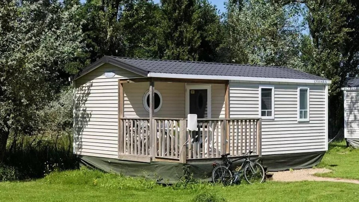 Plougasnou House | Camping maeva Respire Le Domaine de Mesqueau * - Mobile Home SIMPLY O'hara 3 Rooms 4 People + TV