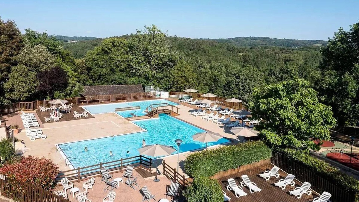 Sainte-Nathalene House | Camping Romanée Les Grottes de Roffy* - PREMIUM chalet - 3 bedrooms 6 people