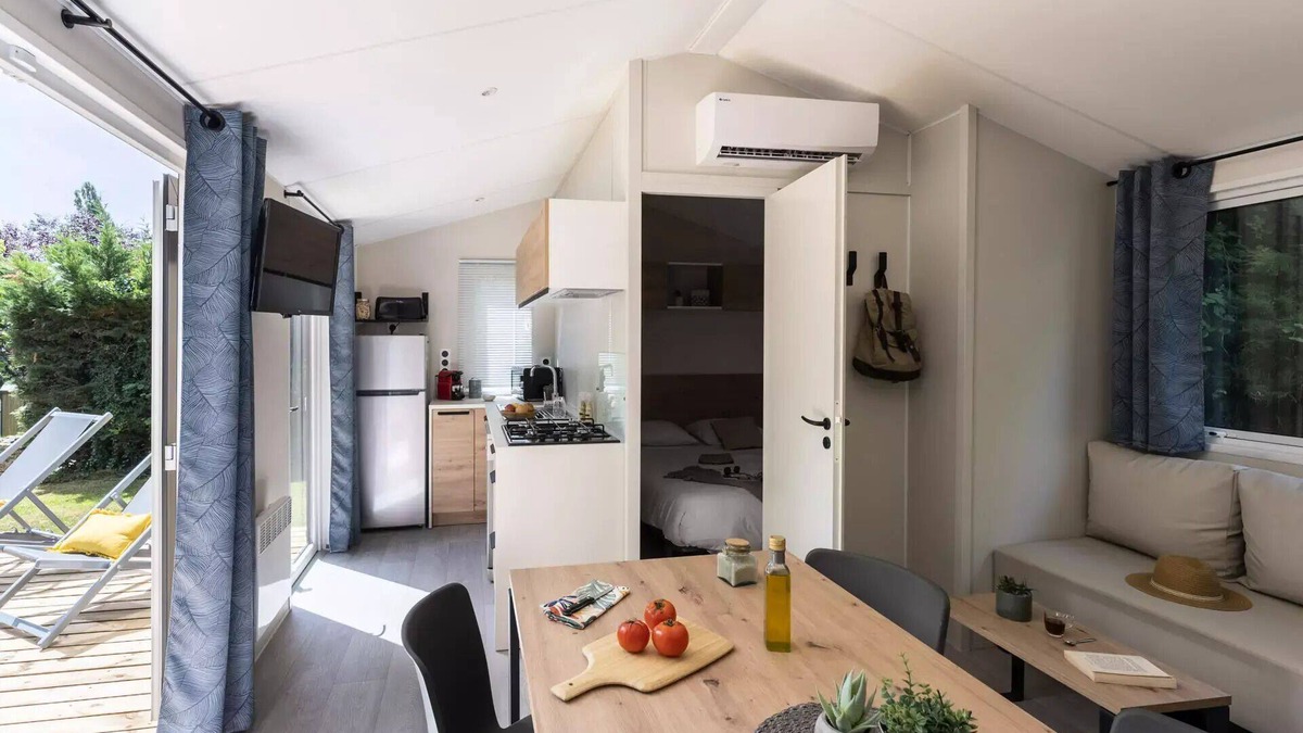 Doussard House | Camping Romanée La Ferme de la Serraz* - Premium 4-room mobile home for 6 people