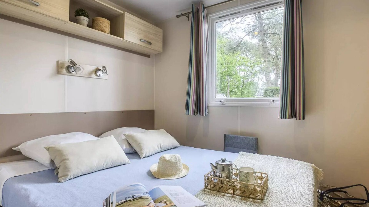 Crach House | Camping Romanée Le Fort Espagnol * - Comfort mobile home 4 rooms 6 people