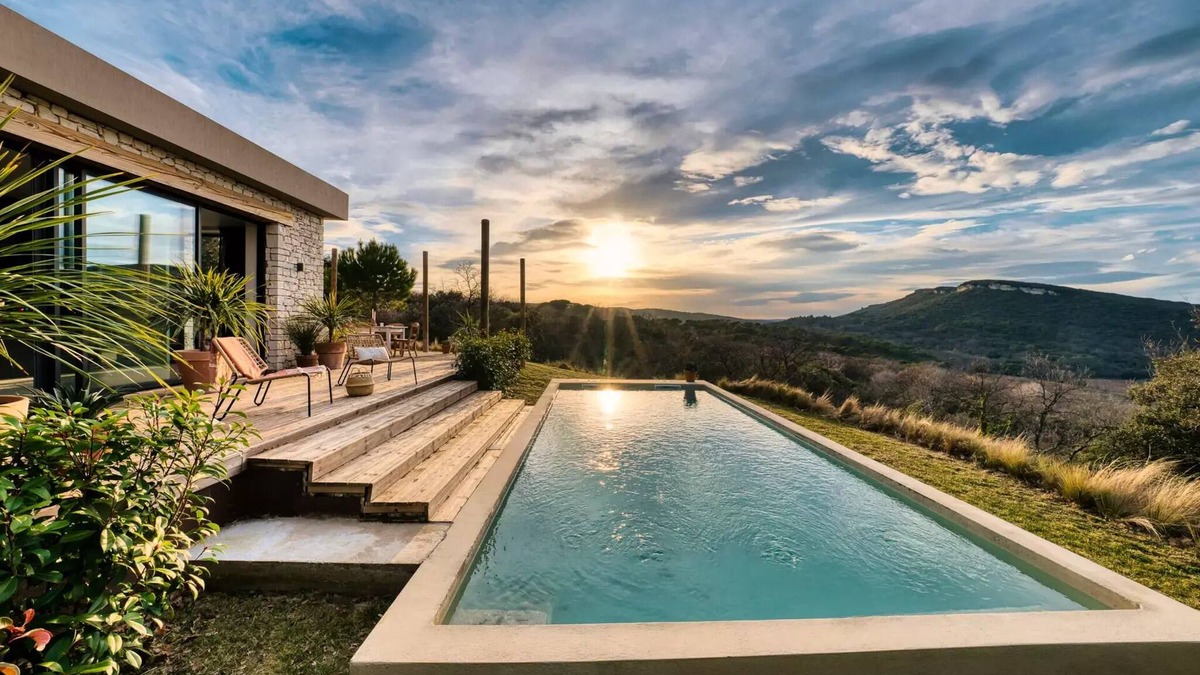 La Roque-sur-Ceze House | Camping Slow Village Provence Occitanie* - Villa with 3 bedrooms + 1 studio 1 bedroom 8 people