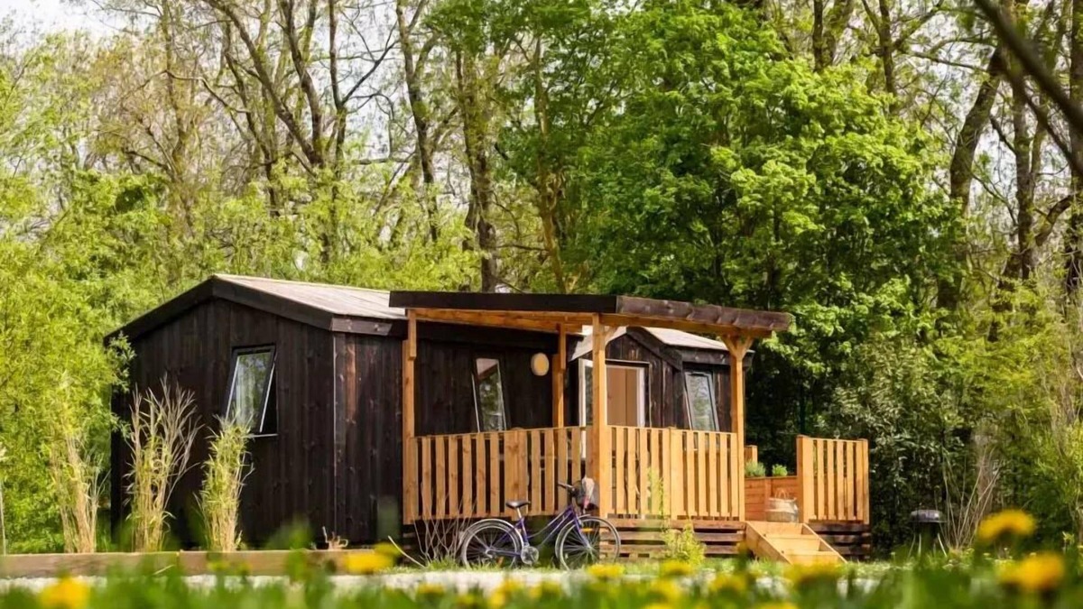 Les Ponts-de-Ce House | Camping Slow Village Loire Vallée* - Cabin 4 people