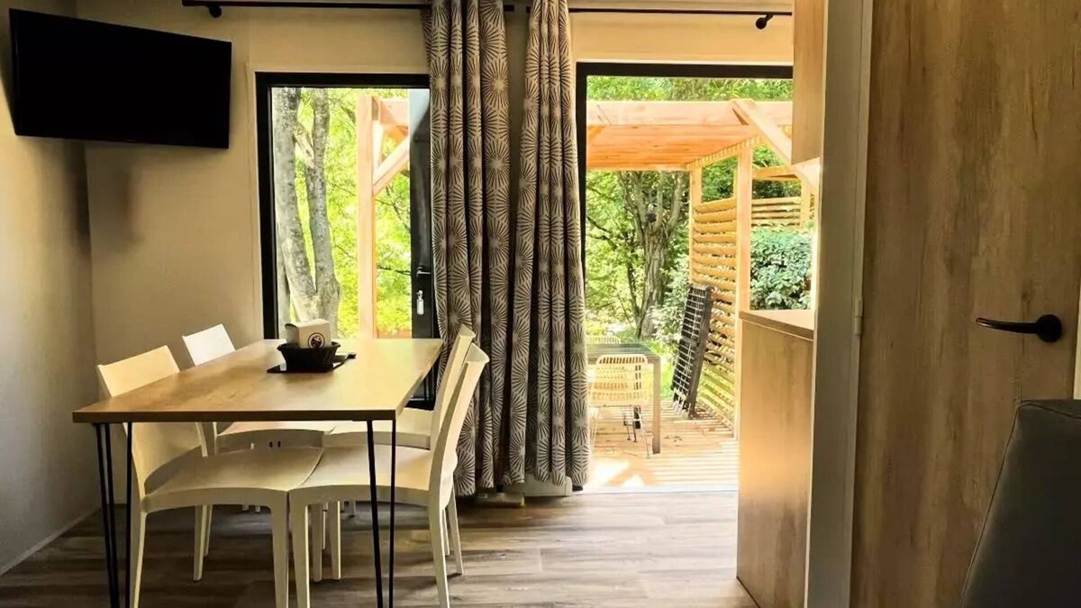Cendras House | Camping Sunêlia La Clémentine * - Mobil-home Sunêlia Prestige Plus - 3 chambres 6 personnes