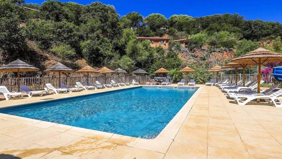Cargese Ski Chalet | Camping Torraccia* - Comfort Chalet Air Conditioning 3 Rooms 4/5 people