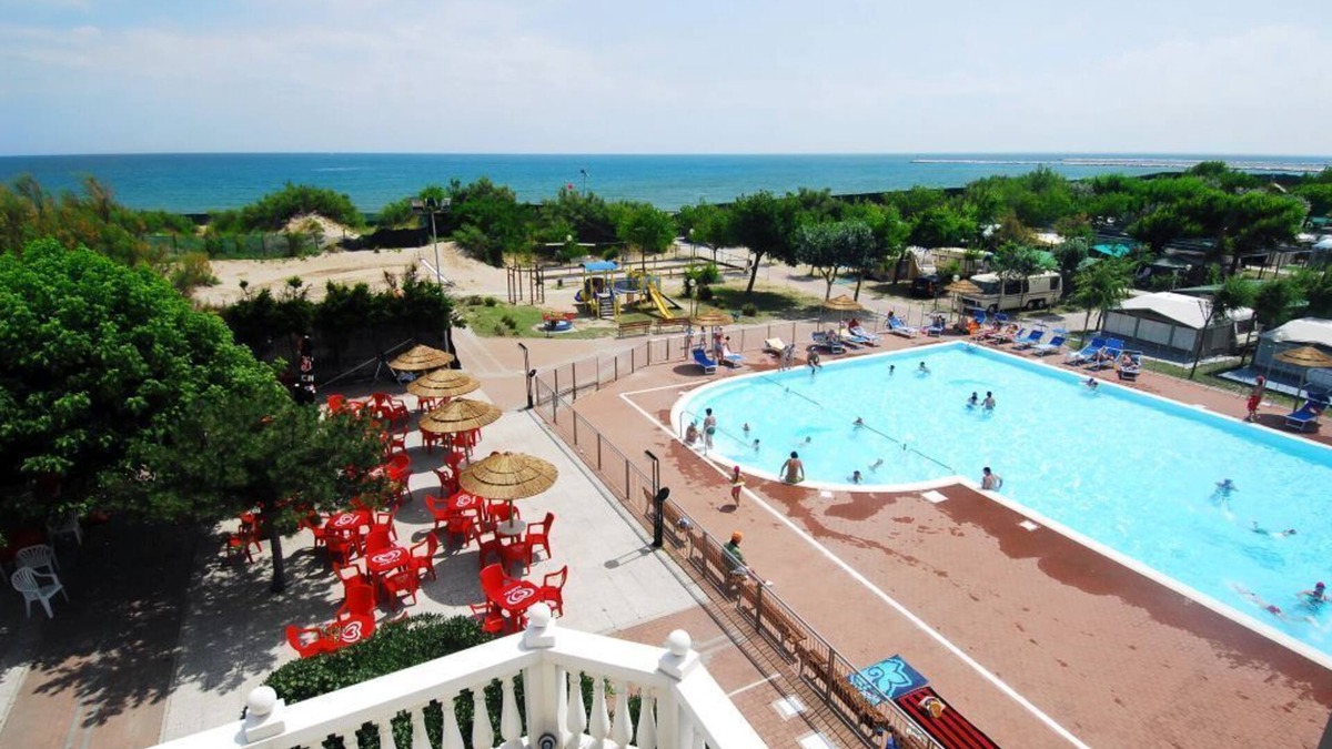 Sottomarina House | Camping Village Internazionale Sottomarina Mobilehome Gardenia HUB for 6 persons