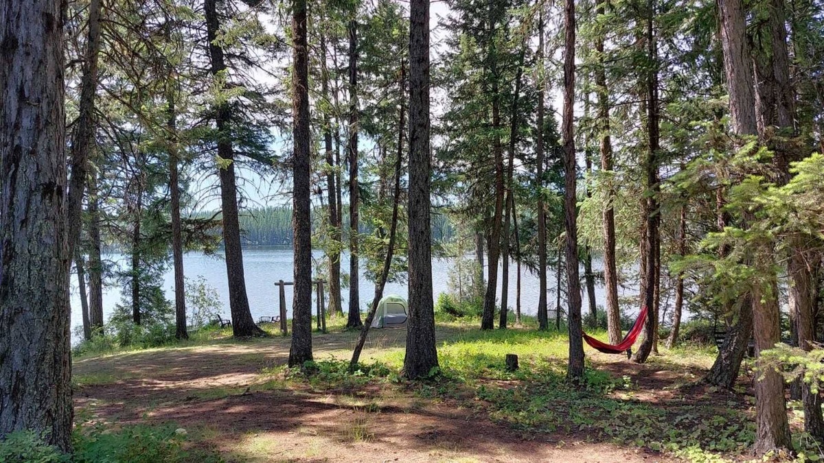 Olney RV Rental | Campsite #9 with Lake Access
