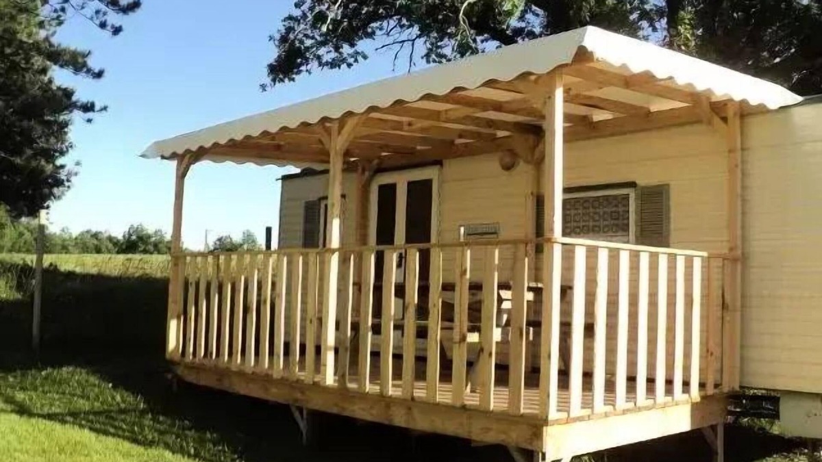 Reilhaguet House | Campsite Bellevue * - Mobile Home Dordogne 3 Rooms 5 People
