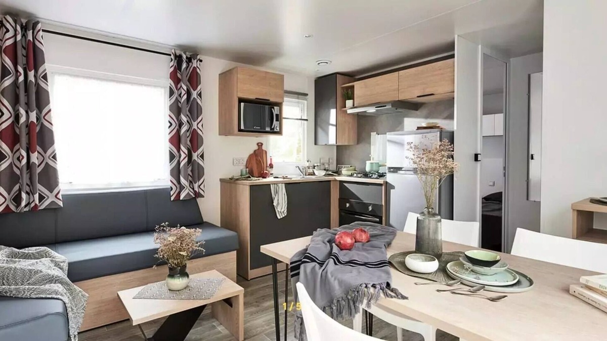 Crecy-la-Chapelle House | Campsite Country Park Crécy La Chapelle **** - Mobile Home LODGE 4 Rooms 6 People