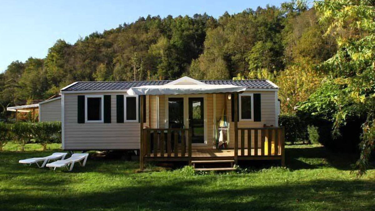 Montels House | Campsite Flower L'Arize * - Mobil Home Cordélia 4 Rooms 6 People