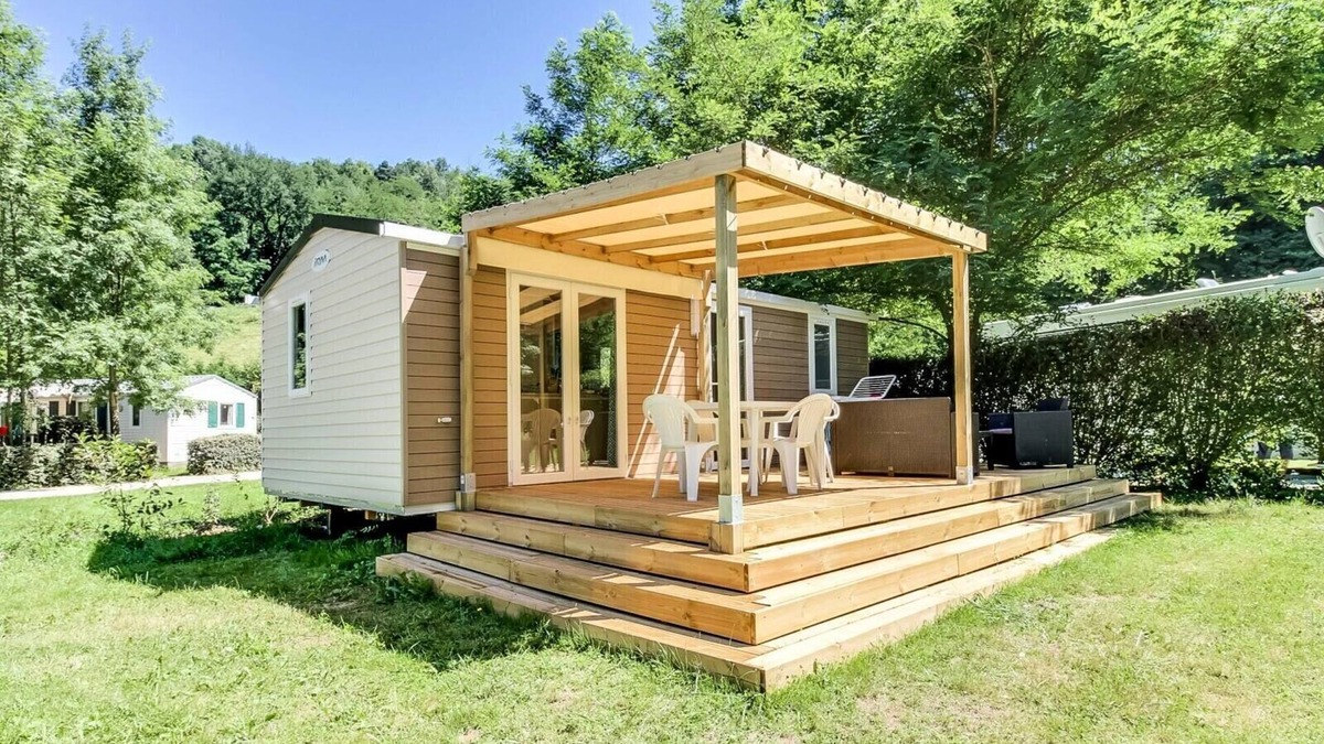 Montels House | Campsite Flower L'Arize * - Mobile home Riviera Confort 3 rooms 4 people