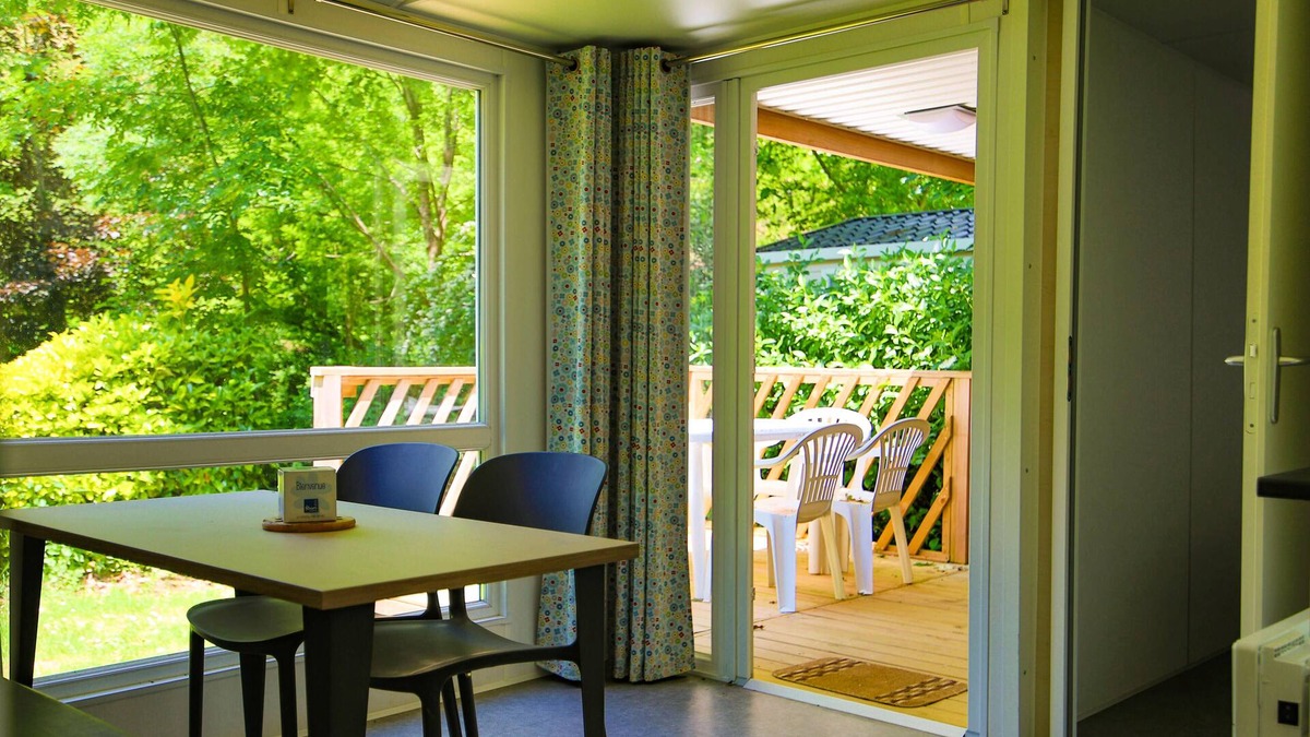 Montels House | Campsite Flower L'Arize * - Mobile home Loggia Confort 3 rooms 5 people