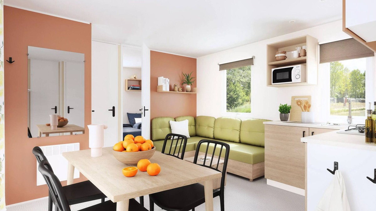 Les Loges House | Campsite L'Aiguille Creuse* - Mobile Home Cordelia Prestige 4 Rooms 6 People