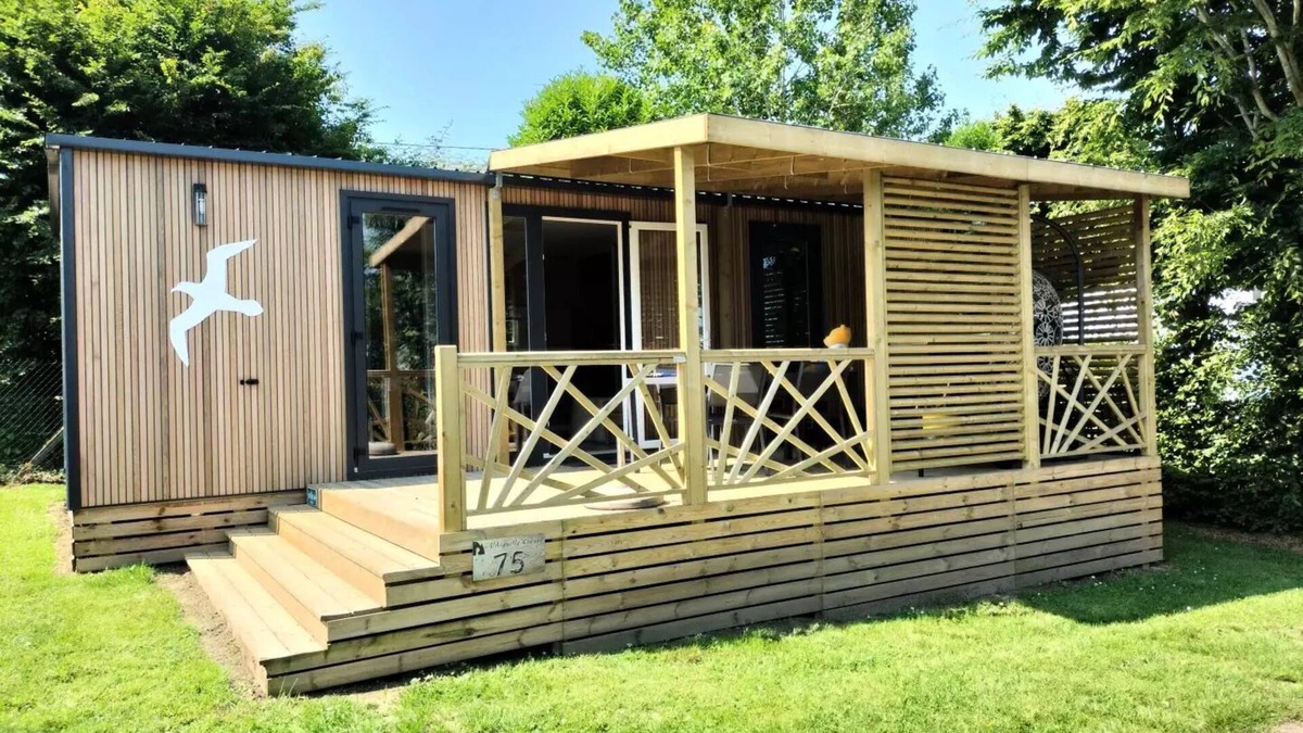 Les Loges House | Campsite L'Aiguille Creuse* - Mobile home L'Oiseau Blanc Sunêlia Luxury 2 bedrooms - 2 bathrooms 4 people