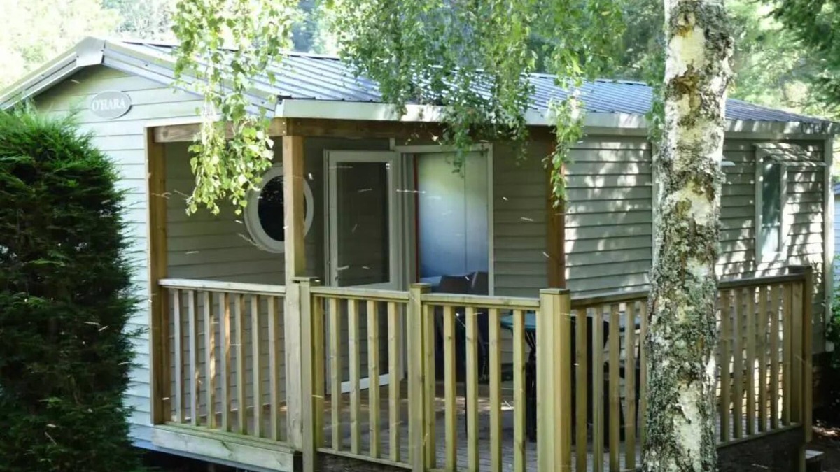 Champagnac-le-Vieux House | Campsite La Chanterelle* - Mobile Home Ophéa 3 Rooms 4 People
