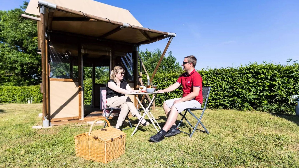 Fleurie House | Campsite La Grappe Fleurie * - La Petite Cadole 2 people
