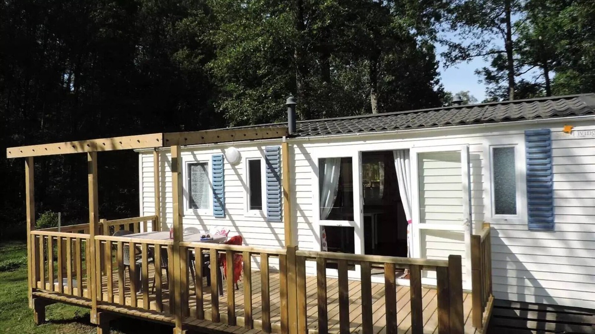 Illiers-Combray House | Campsite Le Bois Fleuri * - Mobile Home 4 Rooms 6 People
