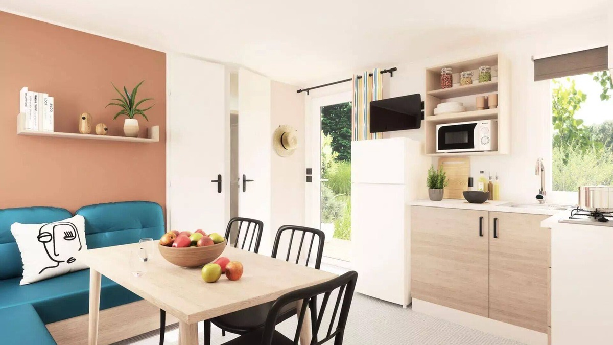Illiers-Combray House | Campsite Le Bois Fleuri * - Mobile Home 4 Rooms 6 People