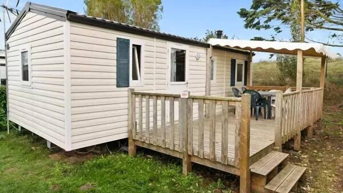 Albaron House | Campsite Le Crin Blanc * - Mobile Home Classic 4 Rooms 6 People Air Conditioned