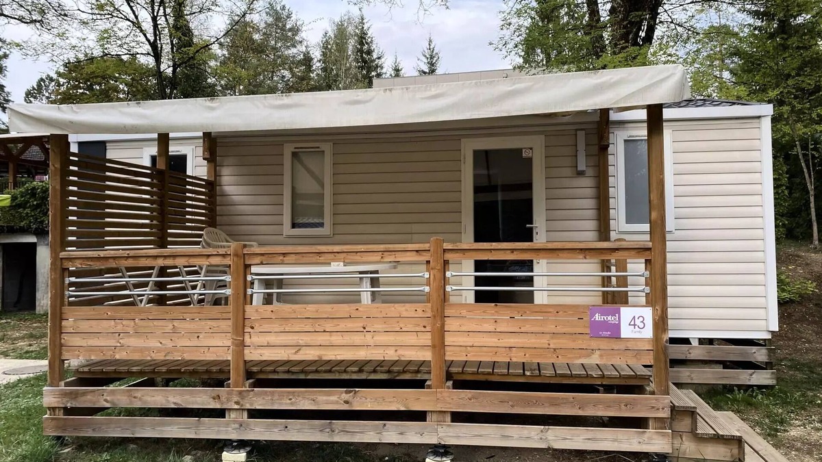 Patornay House | Campsite Le Moulin * - Mobile home Family 4 Rooms 6 People