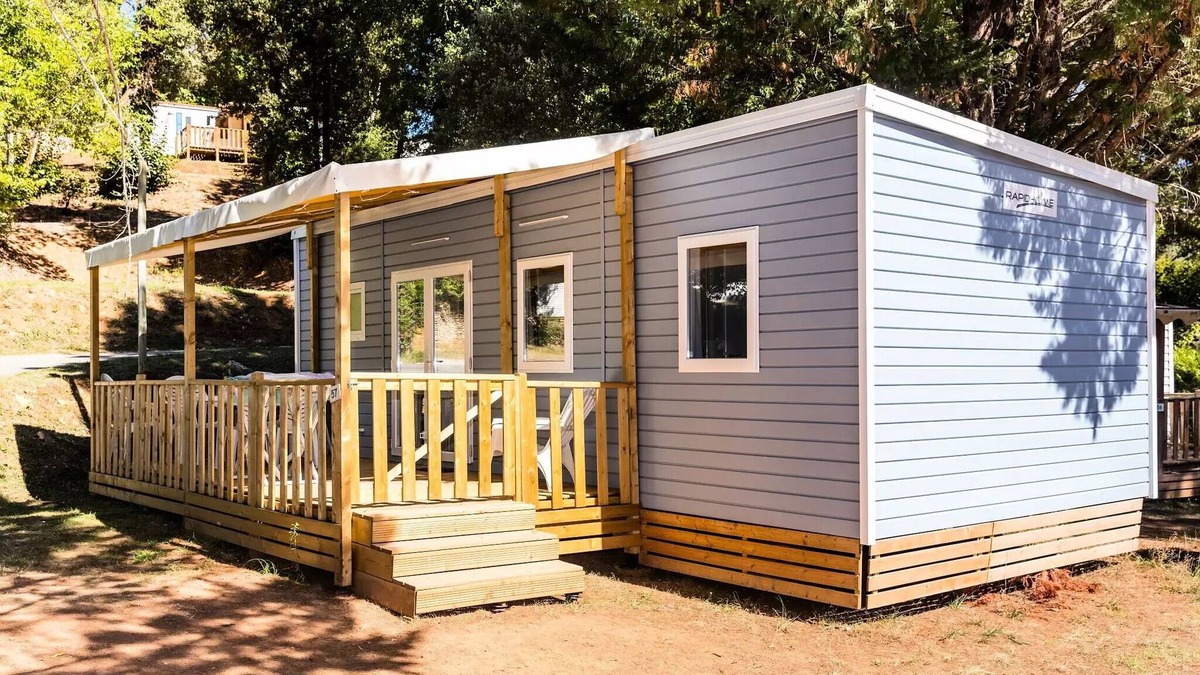 Proissans House | Campsite Le Val d'Ussel * - Mobile home Comfort XL 4 rooms 6 people air-conditioned