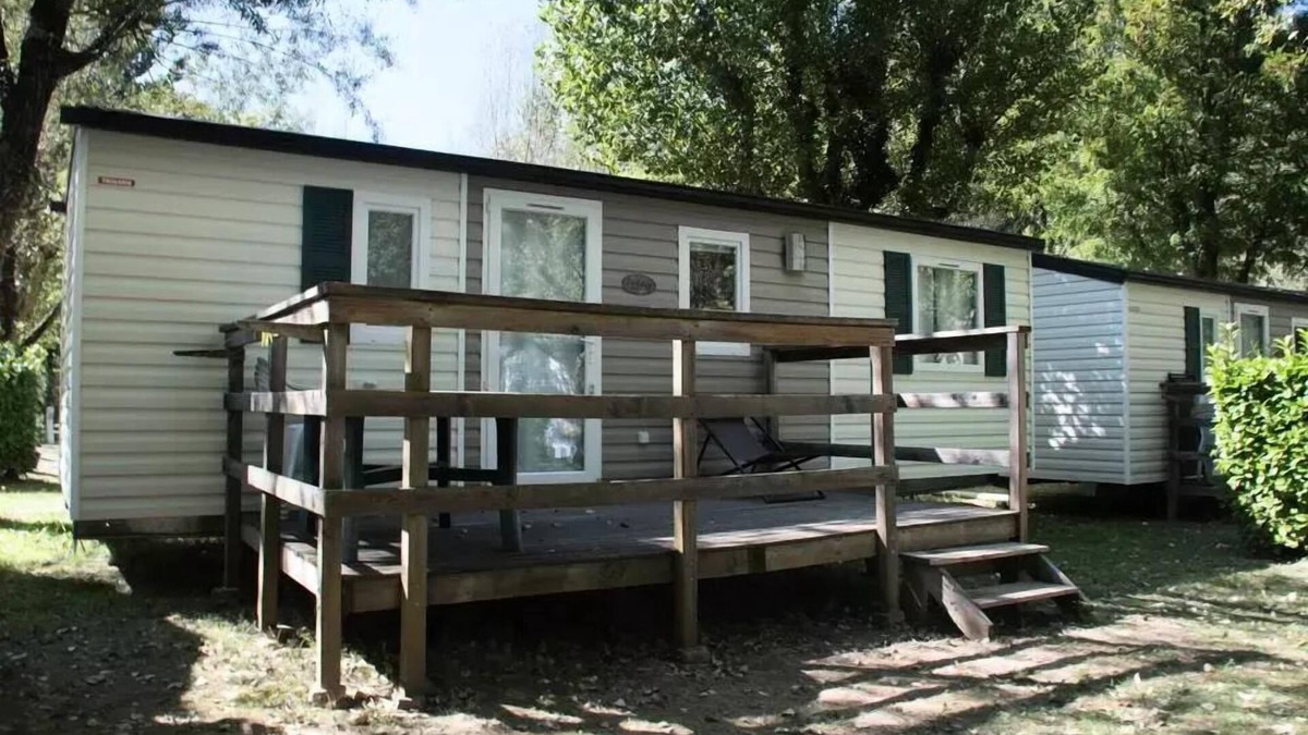 Mostuejouls House | Campsite LES PRADES * - Mobilhome 4 beds 24m2 4 people