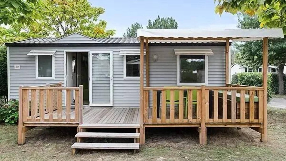 Saint-Cheron House | Campsite Parc des Roches * - Classic 4-room mobile home for 6 people
